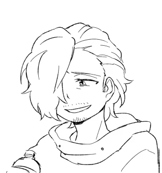 描きかけのまま年を越しそうな絵を貼ります…今年を振り返っている場合じゃない…
頑張れ自分～ 