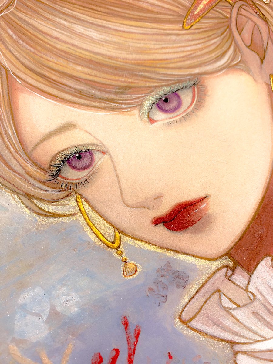 「少し過程画像が残っていました…?? 」|sumireのイラスト