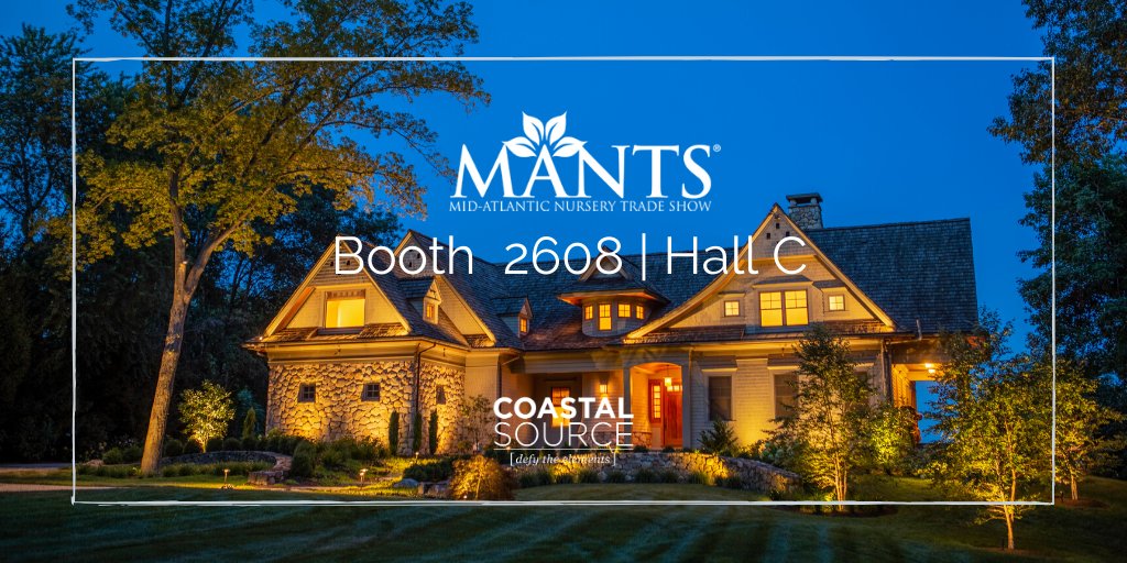Coastal_Source's tweet photo. Next week our Pro Team is exhibiting at @MANTSBaltimore. Discussing outdoor lighting &amp; audio for the horticulture and green industry. See what's new! #coastalsource #mants2020 #outdooraudio #outdoorlighting https://t.co/8ZBllNrZQb