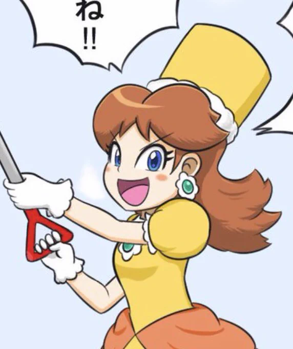 自分が描いたもので個人的に特に気に入ってるデイジー姫の表情4選 