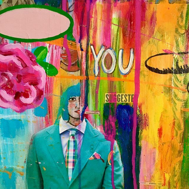 MariaBurgaz's tweet photo. “Happy New Year to...YOU” #newyearwithart #detail #artandfun #mixedmedia #artcollector #affordableart #mariaburgaz https://t.co/4n0Vu0NTpw