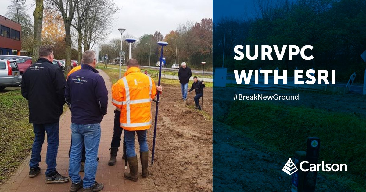 CarlsonSoftware's tweet image. Our very own Rob and Jeroen of Carlson spent 6 days of dedicated SurvPC Esri training for the Dutch ‘Rijn en IJssel’ Water Authority.

Learn more about SurvPC with Esri - hubs.ly/H0mbWm80

#Esri #Carlson #survpc #surveying #landsurveying #software #GNSS