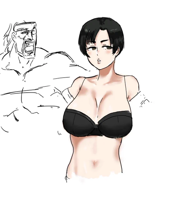#ショート巨乳教
よくある感じのができた 