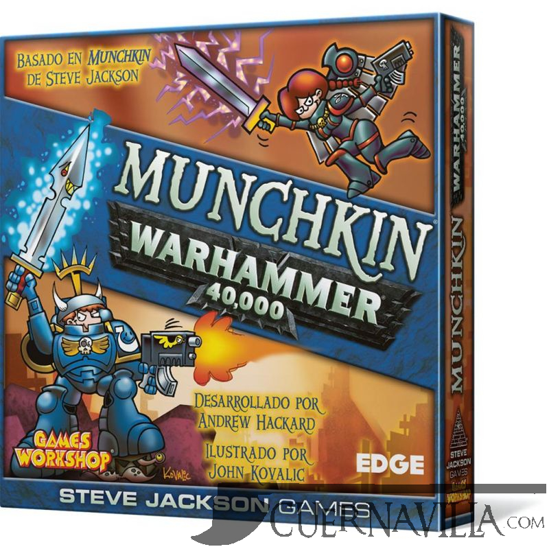 ¡Hola!

Munchkin Warhammer 40.000 es un juego completo que puede jugarse por separado y que usa las reglas de Munchkin (con algunos nuevos detallitos como los compinches). ¡Sí, puede combinarse con Munchkin! 

cuernavilla.com/munchkin-warha…