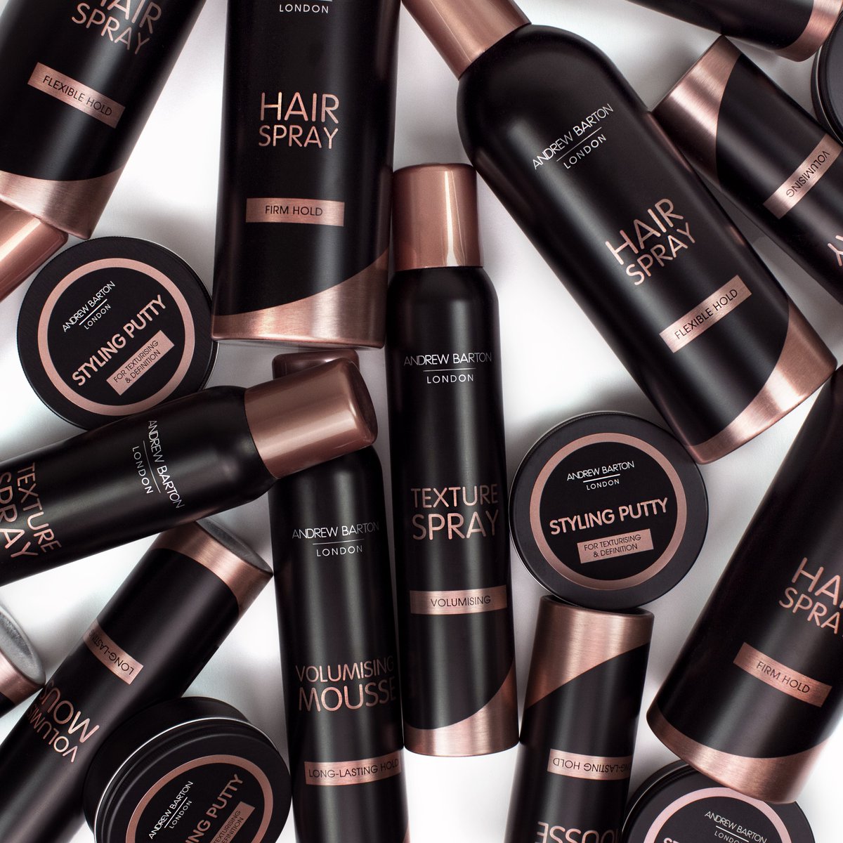 Our styling range covers your every need this party season! #AndrewBartonProfessional #Haircare #Hairstyling