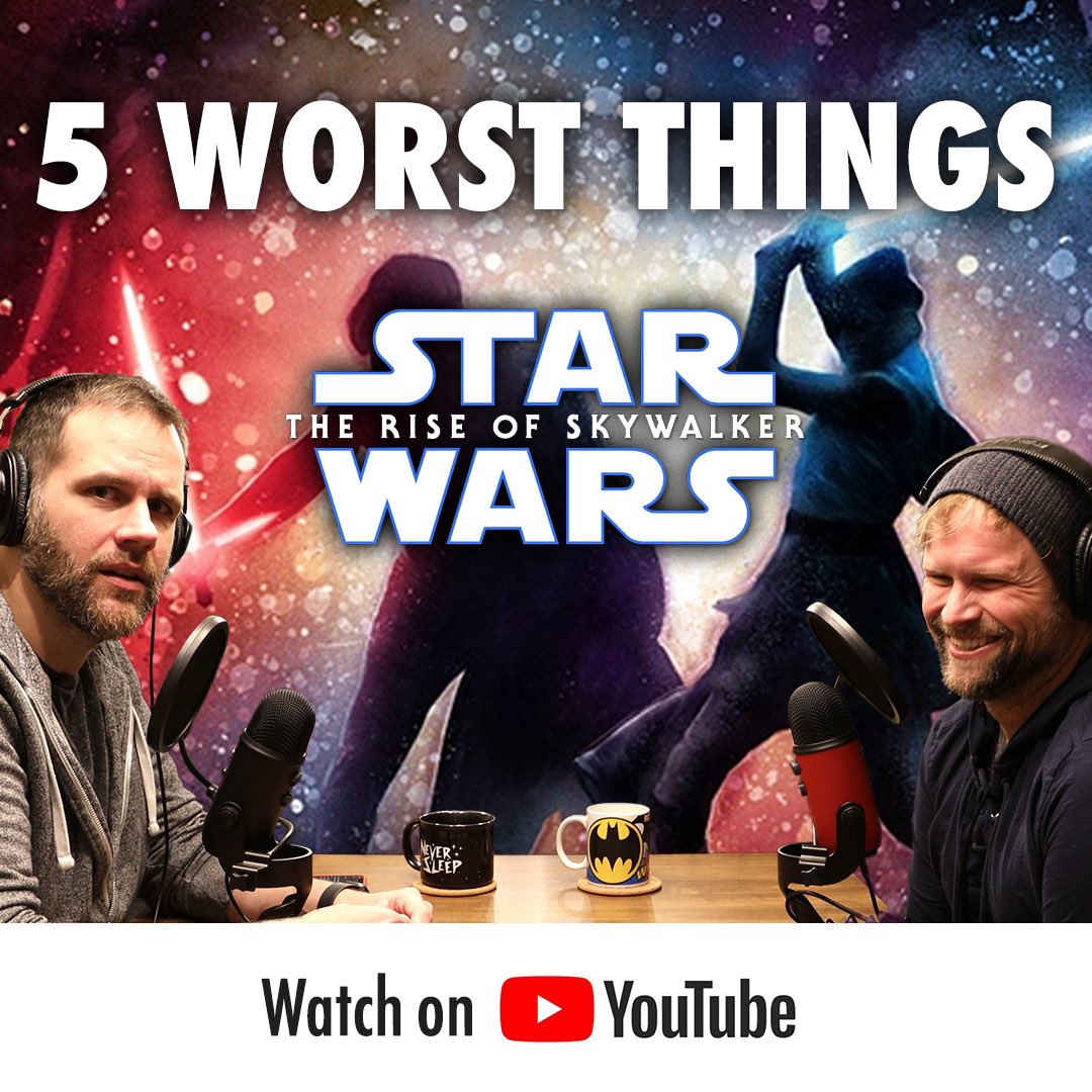BoredinOH's tweet photo. Check out our latest video: 5 Worst Things About Star Wars: The Rise of Skywalker (SPOILERS!) https://t.co/fgyUXh9TlN via @YouTube #StarWars #RiseofSkywalker https://t.co/RhbJzSTISI