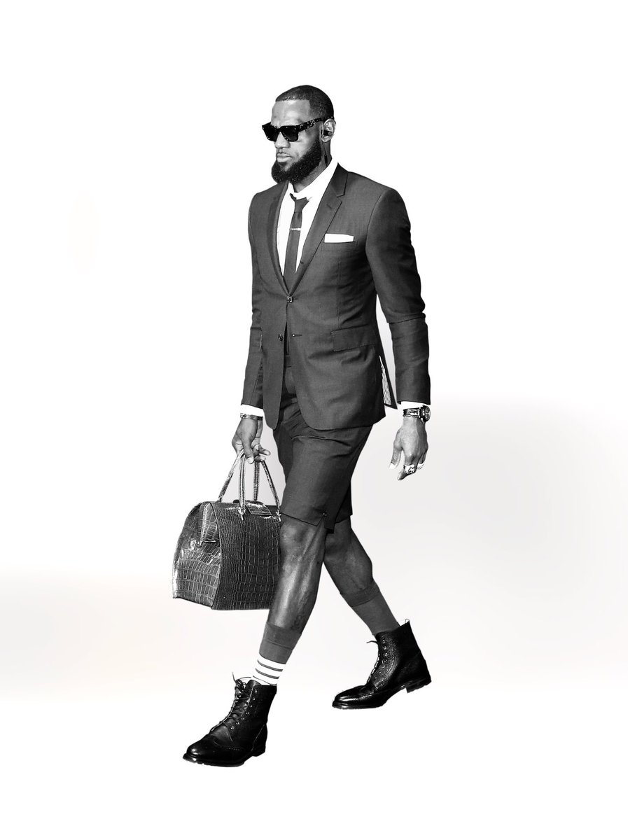 ThomBrowne's tweet photo. ... happy birthday lebron ...
ph: #lachlancunningham 
@KingJames 
#thombrowne #lebronjames https://t.co/vKGsNJuv36