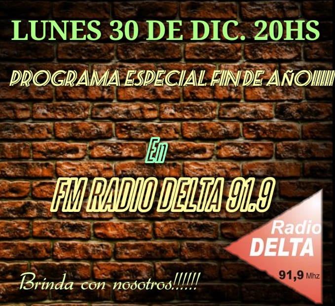 sosaom's tweet photo. Y llegó el día. El último del 2019.
El último en ésta casa.
20hs @Radiodelta919 
🎉Especial FIN DE AÑO 🎉
FM 91.9 📻
https://t.co/0UdNhFO4Ey https://t.co/7NBX4lmzUp