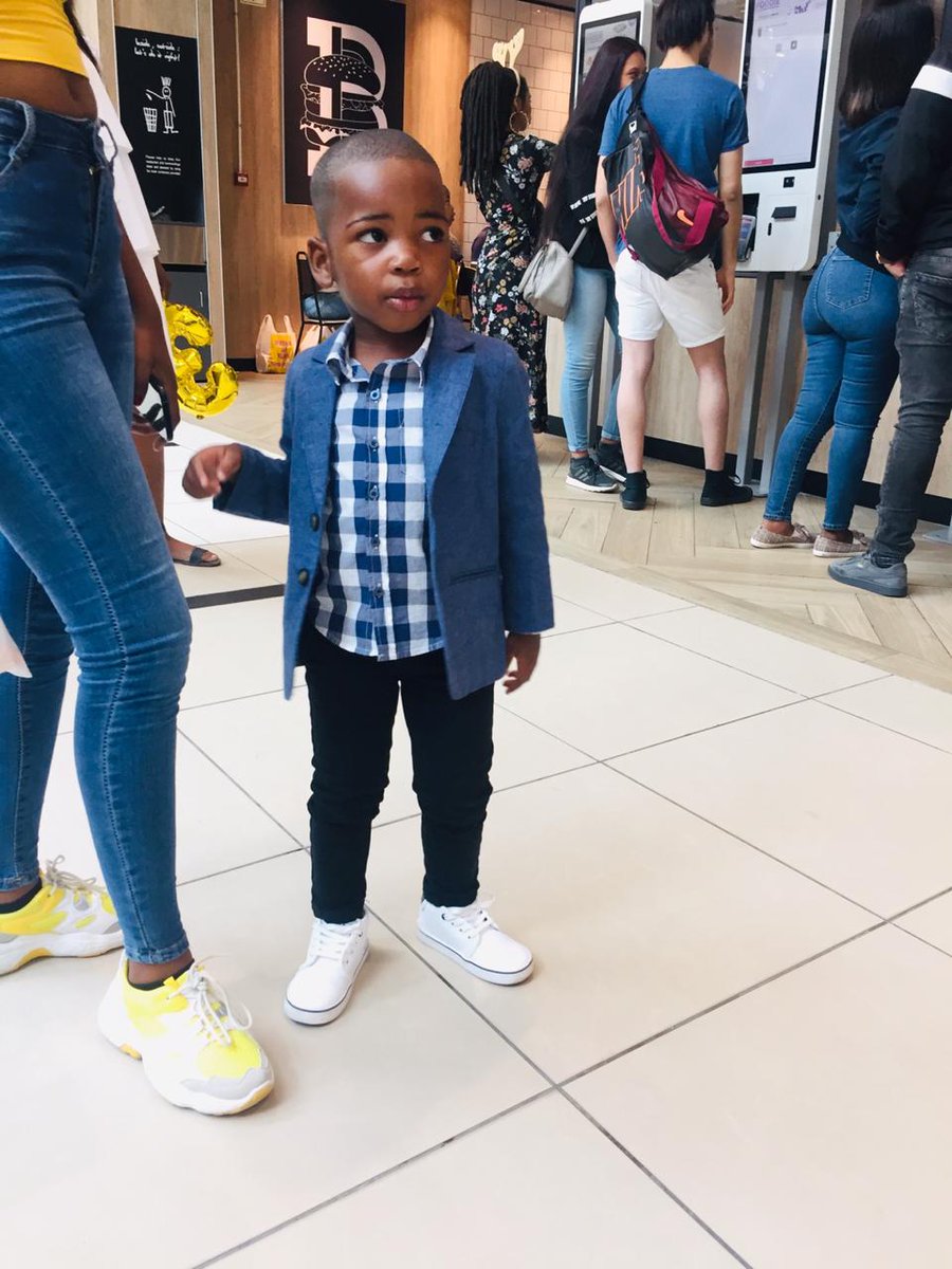 ChumaGqwaka's tweet photo. Son❤ Blazer by @WOOLWORTHS_SA shirt and pants by @Exact_Clothing and shoes by @SPITZ_OFFICIAL https://t.co/8junaw0Ffe