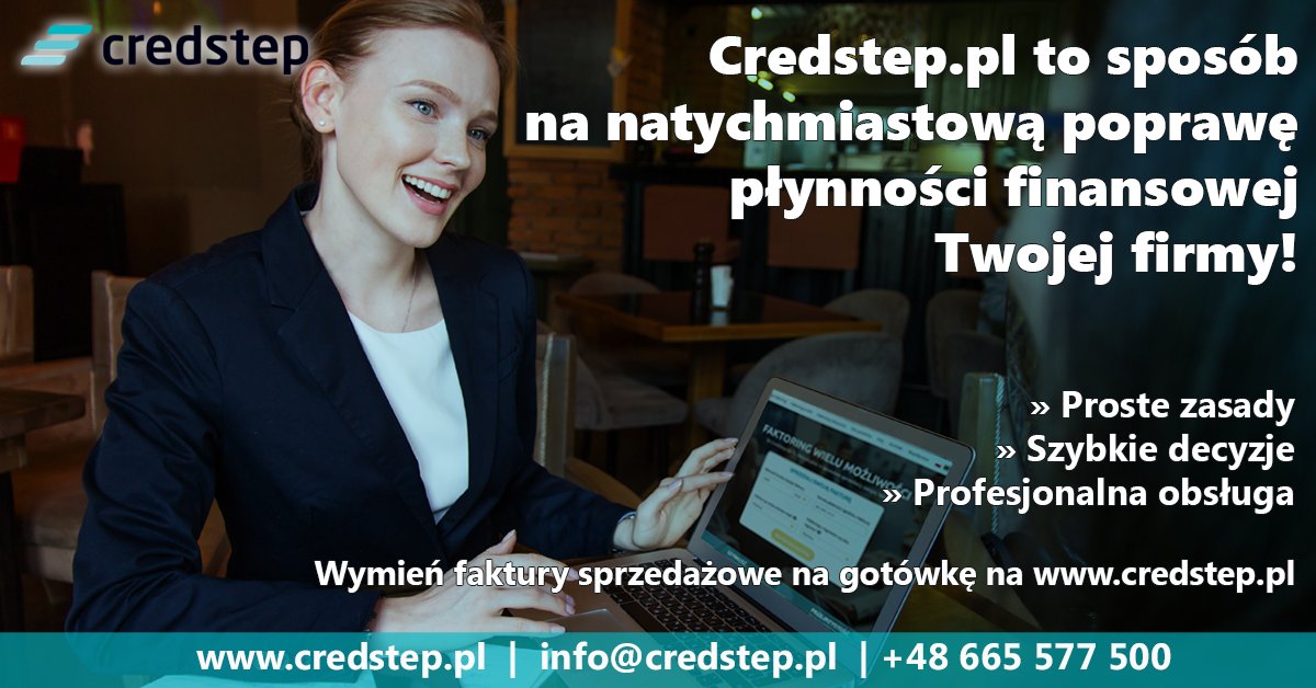 credstep's tweet photo. Przedsiębiorco, wystawiłeś fakturę a gotówkę 💰chcesz mieć już dziś? Nie czekaj na Nowy Rok z niezapłaconymi fakturami 📢 Już dziś zamień faktury na gotówkę w 24h 👍 https://t.co/ujwqfRlcCT

#credstep #faktoring #przedsiebiorca #faktura https://t.co/mdqMBSndcI
