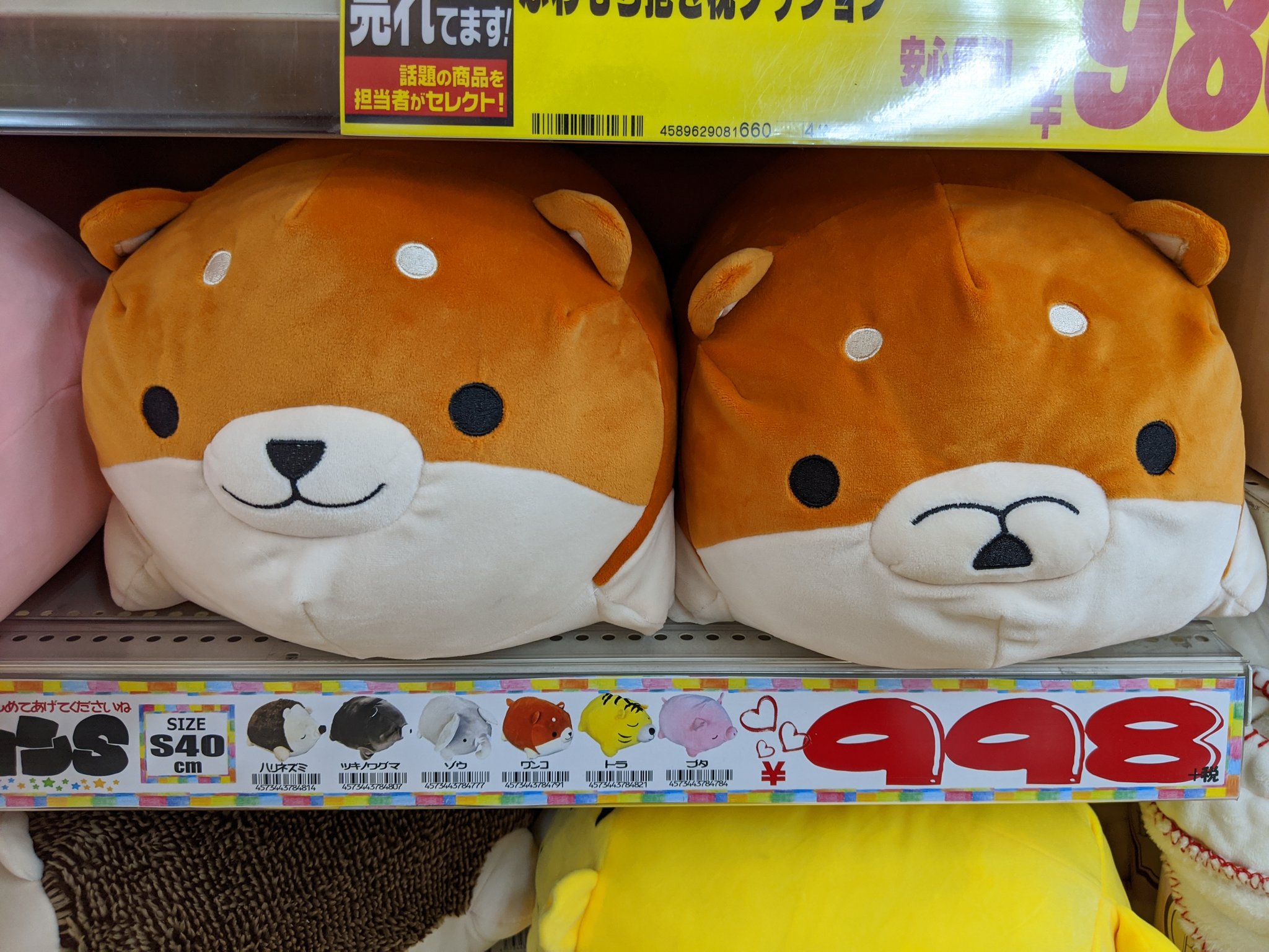 小粒あずき ドン キホーテでおかしなぬいぐるみ見つけたんだけど W