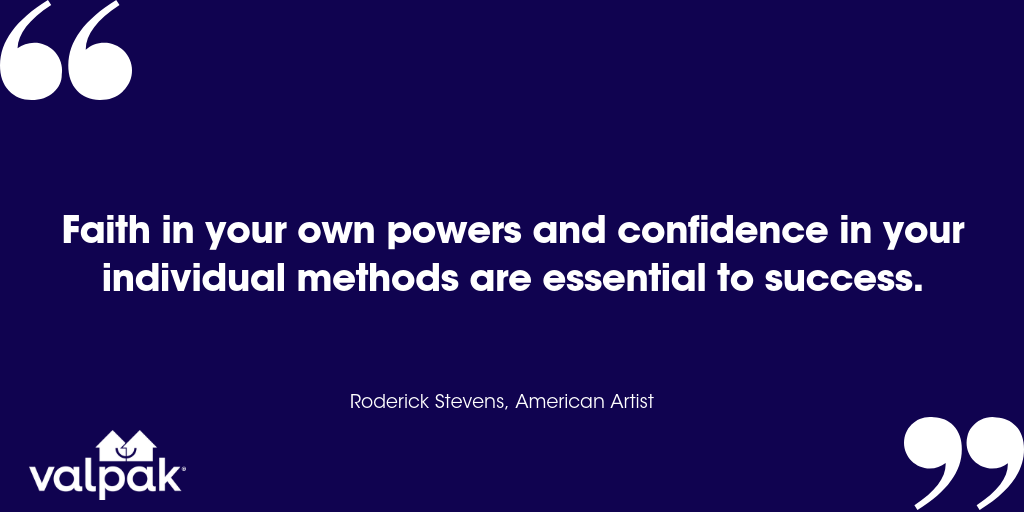 ValpakCincy's tweet photo. Believe in yourself and success will be yours! #MondayMotivation https://t.co/1VgqVkBVBT