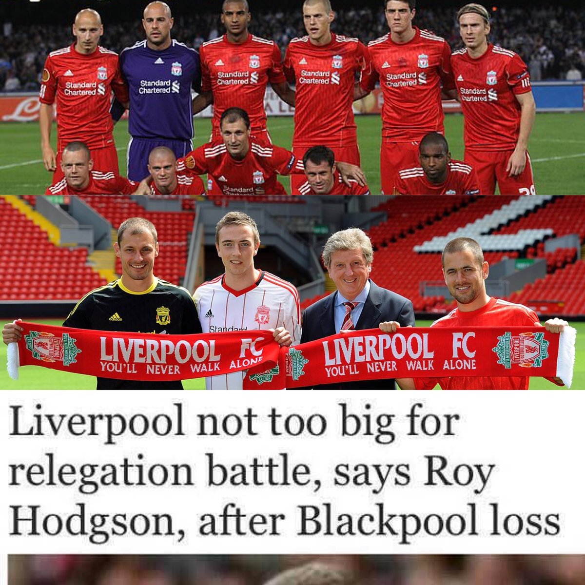 AnfieldRd96's tweet image. Beginning of                End of
the decade                  the decade