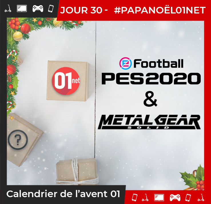 01net's tweet image. Demain c'est la fin du #PapaNoël01net ! 🎅🏽
Aujourd'hui tentez de gagner un ensemble de jeu Konami ! 
 
Pour participer :

- Follow @01net &amp;amp; @KONAMIFR
- RT et like et le tweet
- Tweete avec le #PapaNoël01Net 

On se retrouve demain pour un dernier cadeau !