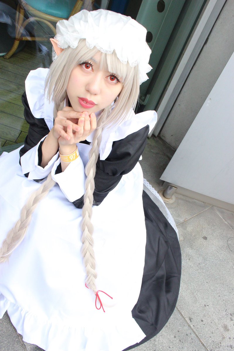 コピー忘れたアホ女 On Twitter コスプレ 今回の衣装 髪型はサークル 名さーもんびより様 Hi Na No の作品であるメイドえるえるをコスプレさせていただきました 素敵な作品でコスプレしたいと思っておりましたので幸せです 是非皆さま明日は西l34b