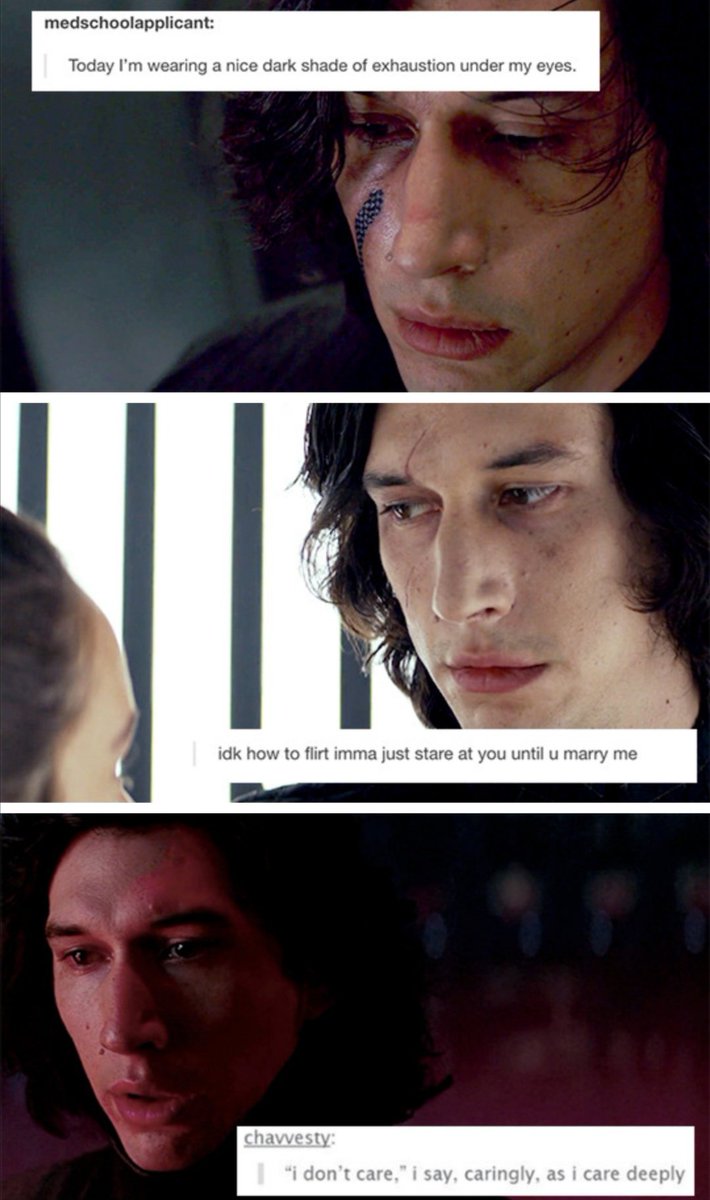 Emo Kylo Ren + Tumblr memes to brighten up your day. (The last one is pure  gold), image size:710x1200