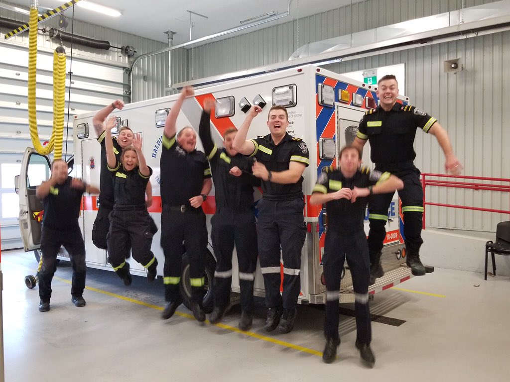 HaldEmerg's tweet photo. Welcoming our newest group of Paramedics to Haldimand County Emergency Services ! https://t.co/5qR6RqefjD