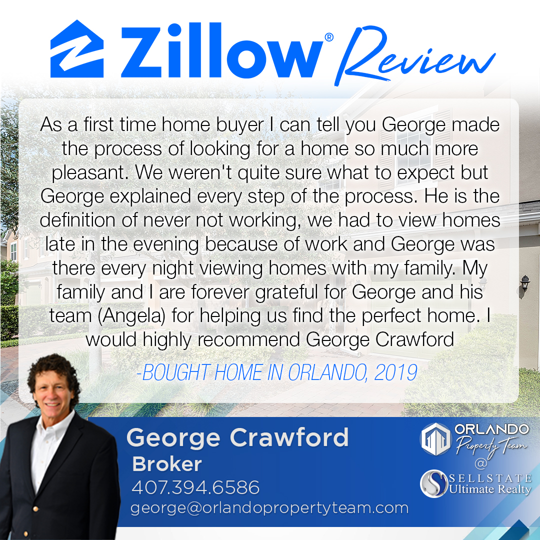 Another great review for George of the Orlando Property Team! Read more awesome reviews here: zillow.com/profile/george…

📞 𝟰𝟬𝟳.𝟴𝟭𝟰.𝟰𝟭𝟲𝟳 | 📧 team@orlandopropertyteam.com
🌐 orlandopropertyteam.com

#orlandopropertyteam #fivestar #fiveoutoffive #review #zillow