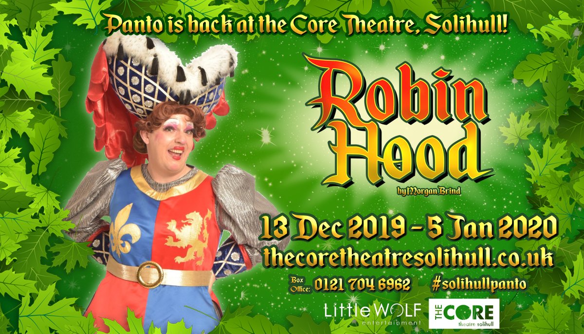 You Sherwood-n't want to miss out on Robin Hood! 🏹

Our Pantomime Adventure is perfect fun for ALL the family, but it's only here until this Sunday 5 January! 😱

Don't miss out! Book now at bit.ly/2F2iBXh