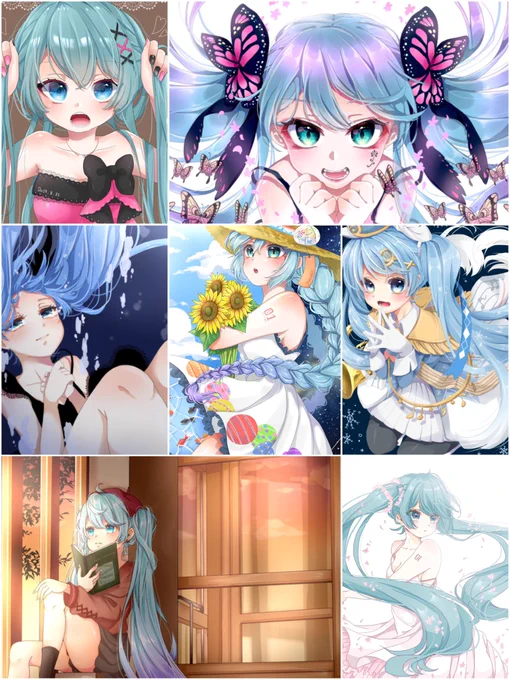 今年描いた子たち……☺
これが全部ではないのですが、来年もたくさん描けたらいいなぁと思います? 