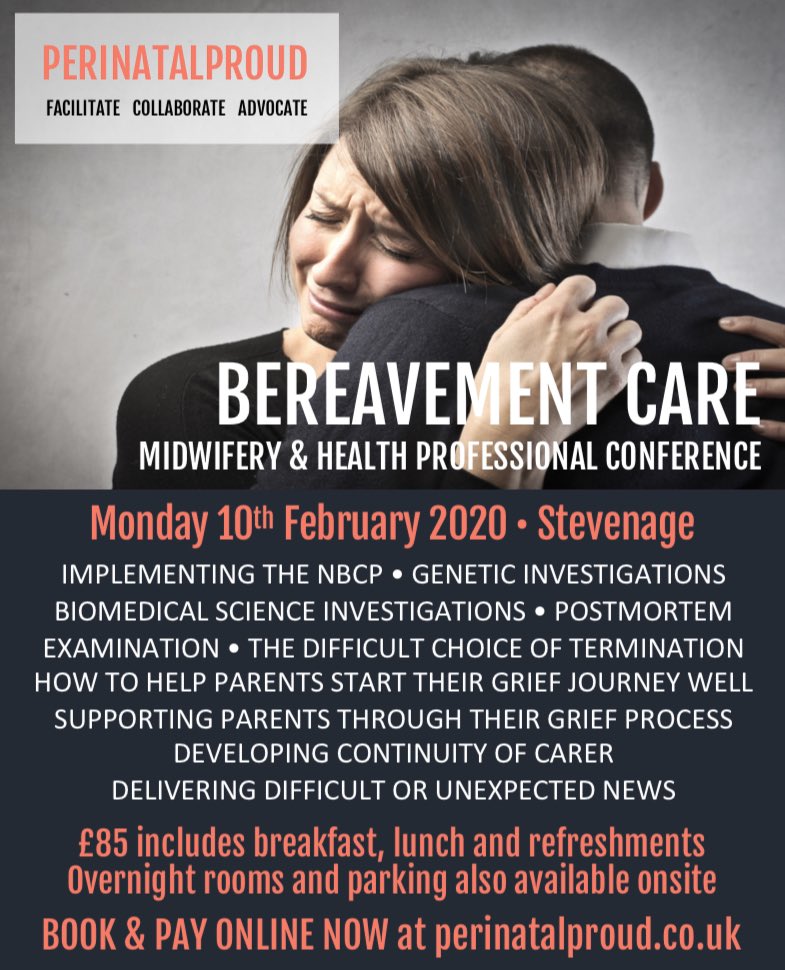 PerinatalProud's tweet photo. Looking forward to 2020, this is the first of some exciting study days!!! #bereavement #maternity #midwifery #healthvisitor #betterbirths #continuityofcarer #griefjourney #babyloss #rainbowbaby https://t.co/pyJZbSGVGr