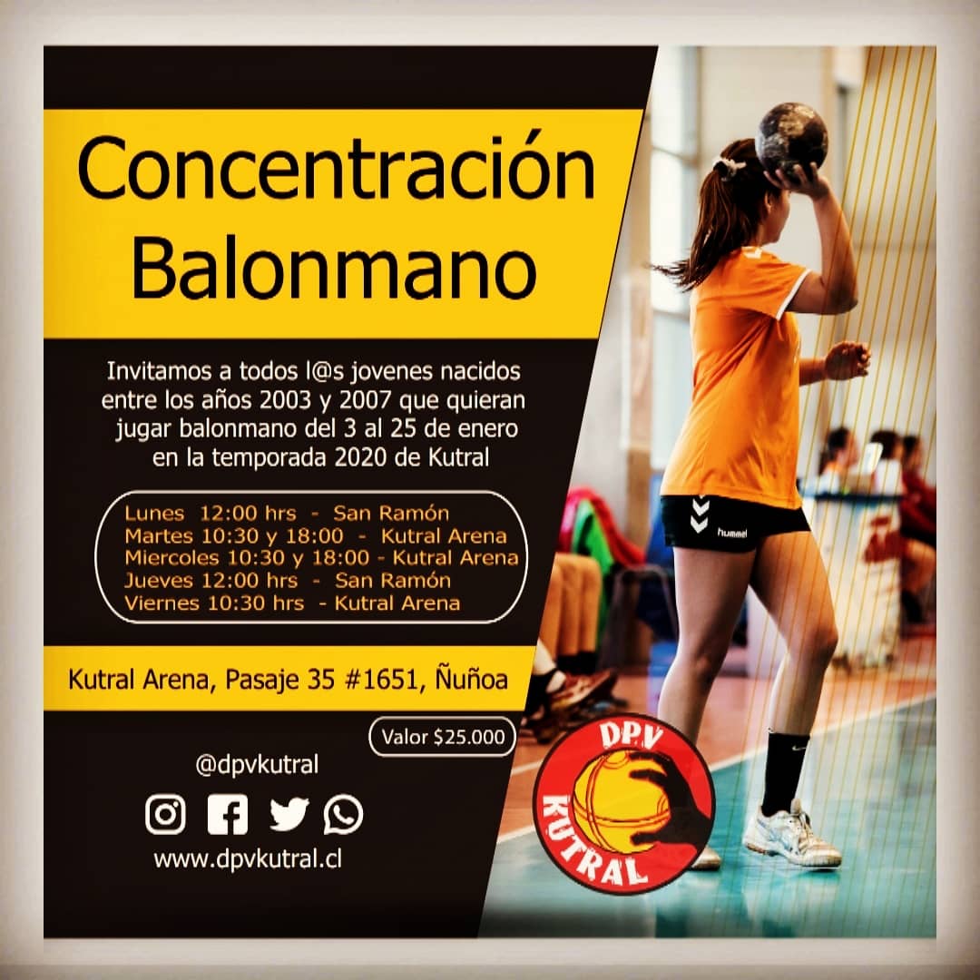 Balonmano Kutral (@dpvkutral) on Twitter photo 