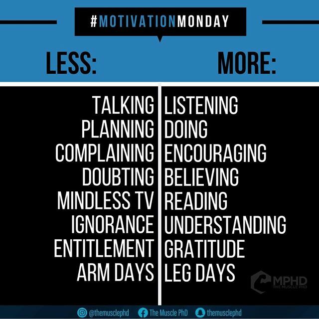 themusclephd's tweet photo. 🔹 How balanced are you on this list? Take some time to reflect and shift the balance where necessary - especially on the last point...
----
➡Be a part of #themusclephd community! #MPHDcommunity 💪🏽
-
-
-
#monday #strength #bodybuilding #gym #training … https://t.co/J4MHU6okQ8 https://t.co/oFCCrCOP3w