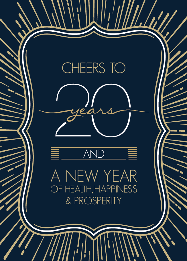 Clinlogix's tweet photo. As we reflect on our 20th year of business, our thoughts turn gratefully to those who have made our success possible. It is in this spirit that we say thank you for giving us the chance to do what we love. Here’s to 2020! https://t.co/2eRdhLzWrM