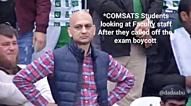 hasan_hassaan's tweet photo. #Comsats #COMSATSonBoycott https://t.co/hkb5bVruZE