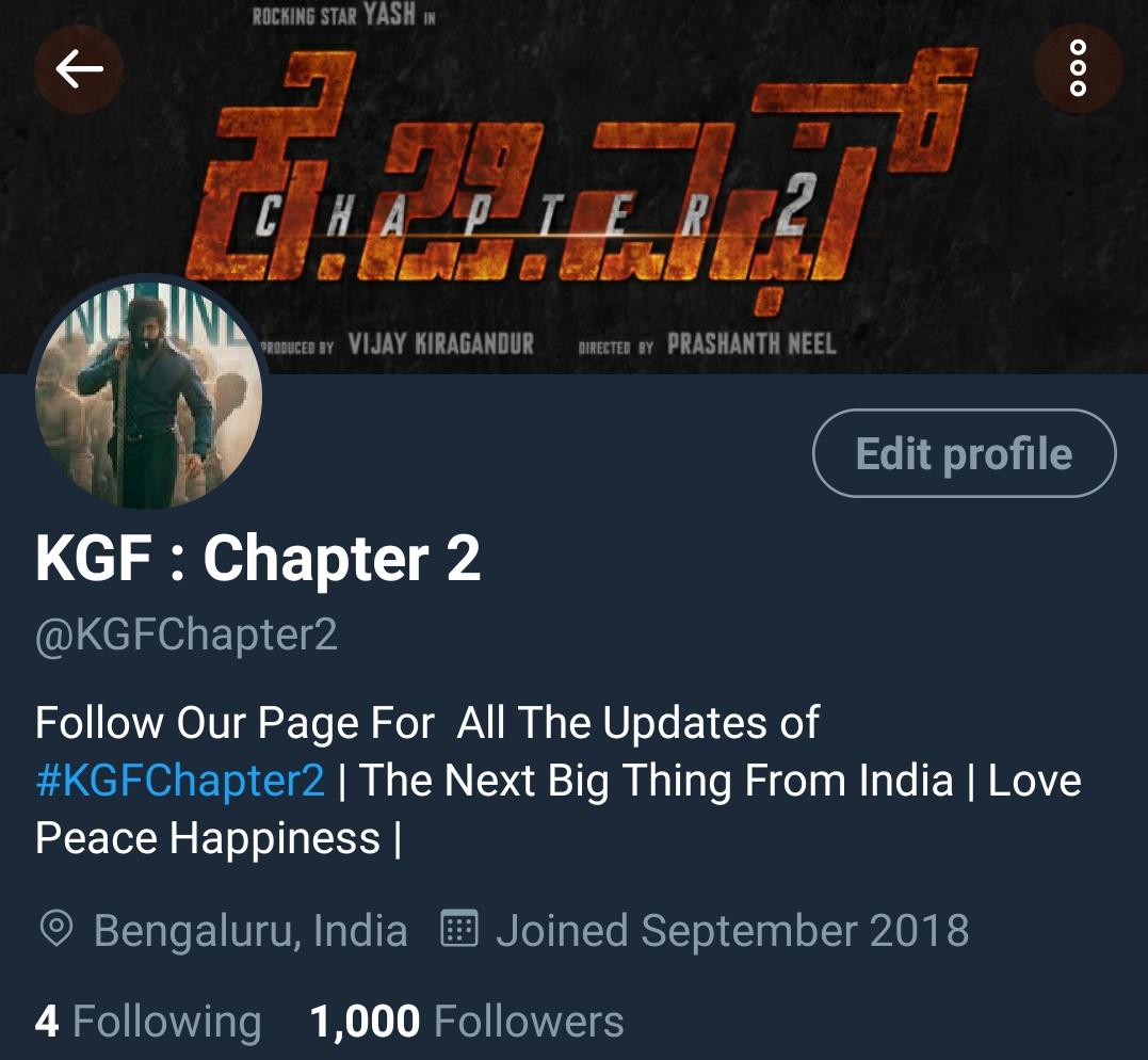 ShivamDevanshka's tweet photo. Thank You So Much Dear Yash Cults For Making This Happen😍
Finally Completed 1000 Followers😍
#KGF #KGFChapter2
#KGF2
#kgfchapter2FL #Yash https://t.co/IhMtog2T9d