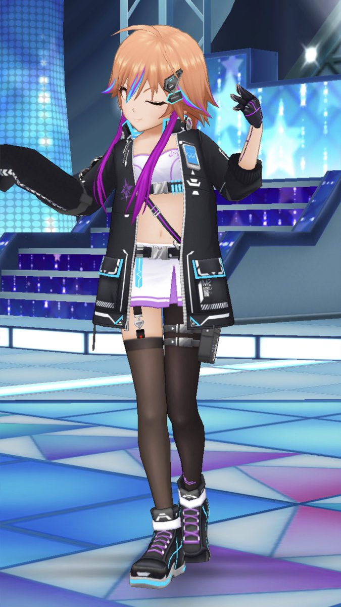 Twitter पर いっせ ライブ行きたい シンデレラフェス限定ssr二宮飛鳥の衣装です デレステ 二宮飛鳥