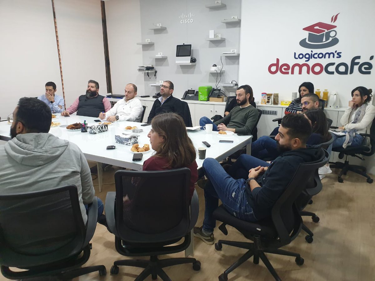 e_pafitis's tweet image. The time for reflection is upon us! The #LogicomCisco teams made great use of our regional in-house #LogicomDemoCafe facilities this year, hosting exciting internal & partner sessions on key #Cisco architecture technologies. Here's to more impactful training in 2020!
