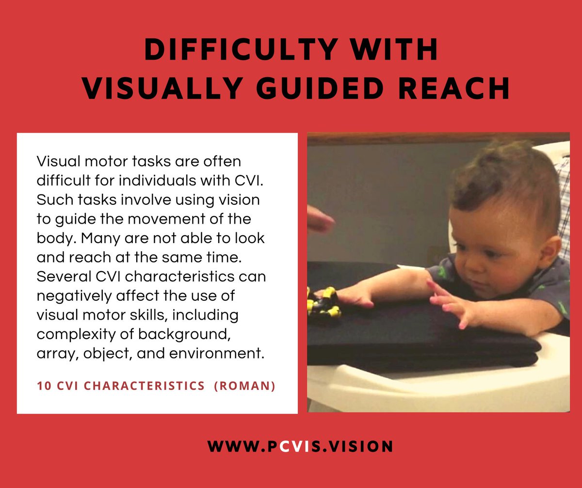 PCVIS_vision's tweet photo. The 10 Days of #CVI
#PCVIS #10characteristics #vision
https://t.co/G40mrTAlWK https://t.co/eU8sQeIAZ8