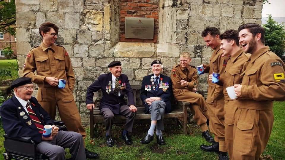 MarkHillMBE's tweet image. Looking back this year it was a honour to work on the @EverwitchTC production of #BombHappy putting the young talented actors through their paces. 

Telling the story of @YorkWW2DDayVets D-Day #Veterans