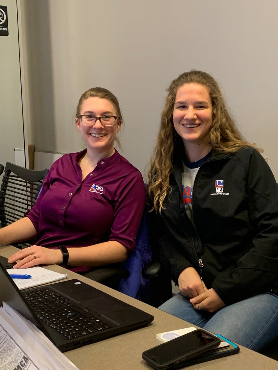 MetroCA_net's tweet photo. The last #MCAFamily Monday of 2019 and our team was representing! In the #Plymouth office, in the #HighlandPark office, and even at the Great Lakes Invitational in #Detroit (thanks Nate!) https://t.co/wrOEMGHUPK