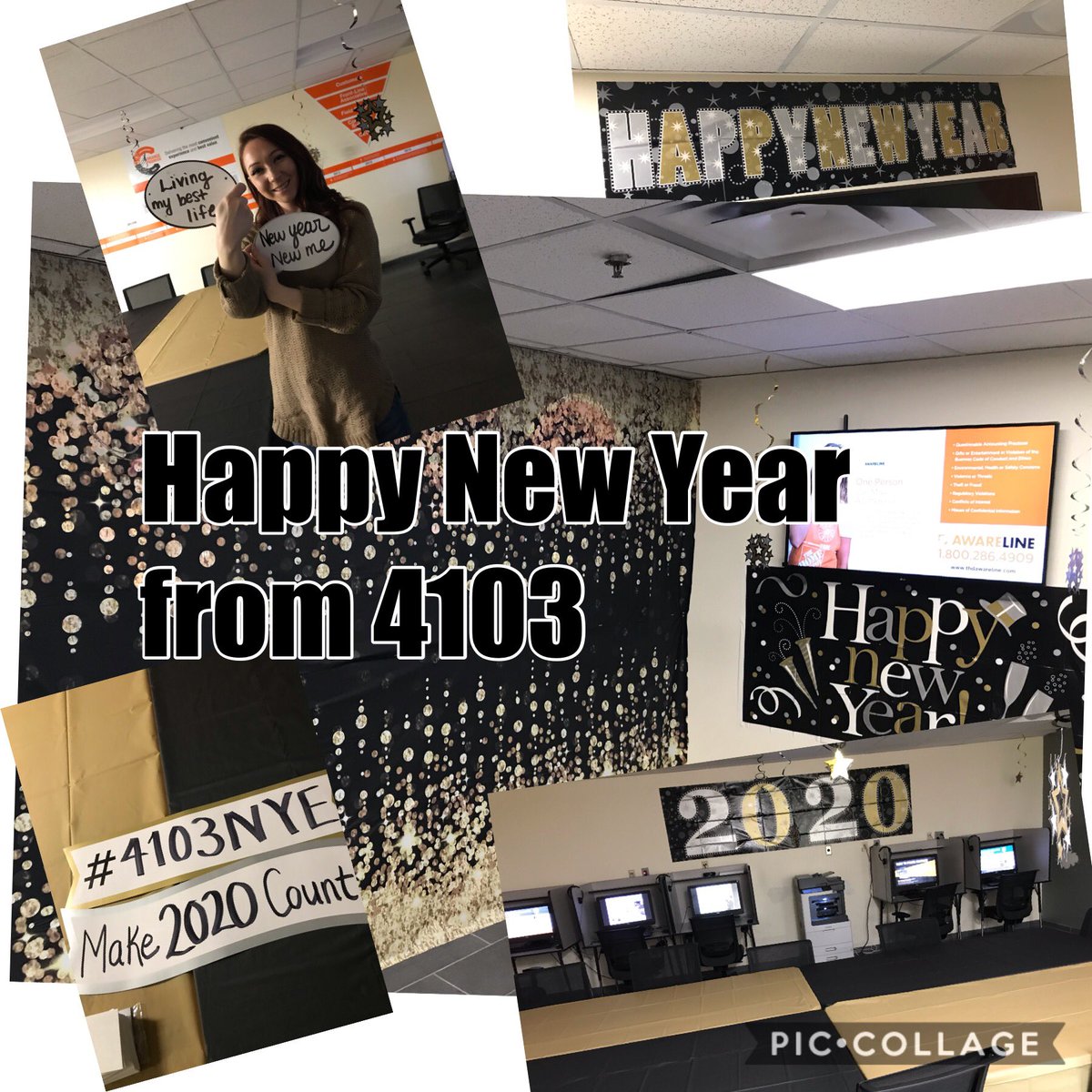 Happy New Year from 4103
#4103NYE Make 2020 Count!!