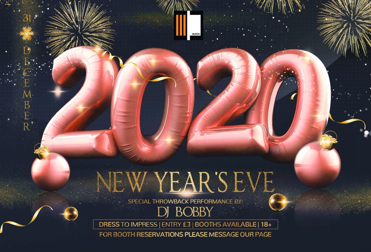 Bring in the new decade with DJ Bobby at Block1!

All booths now sold out!