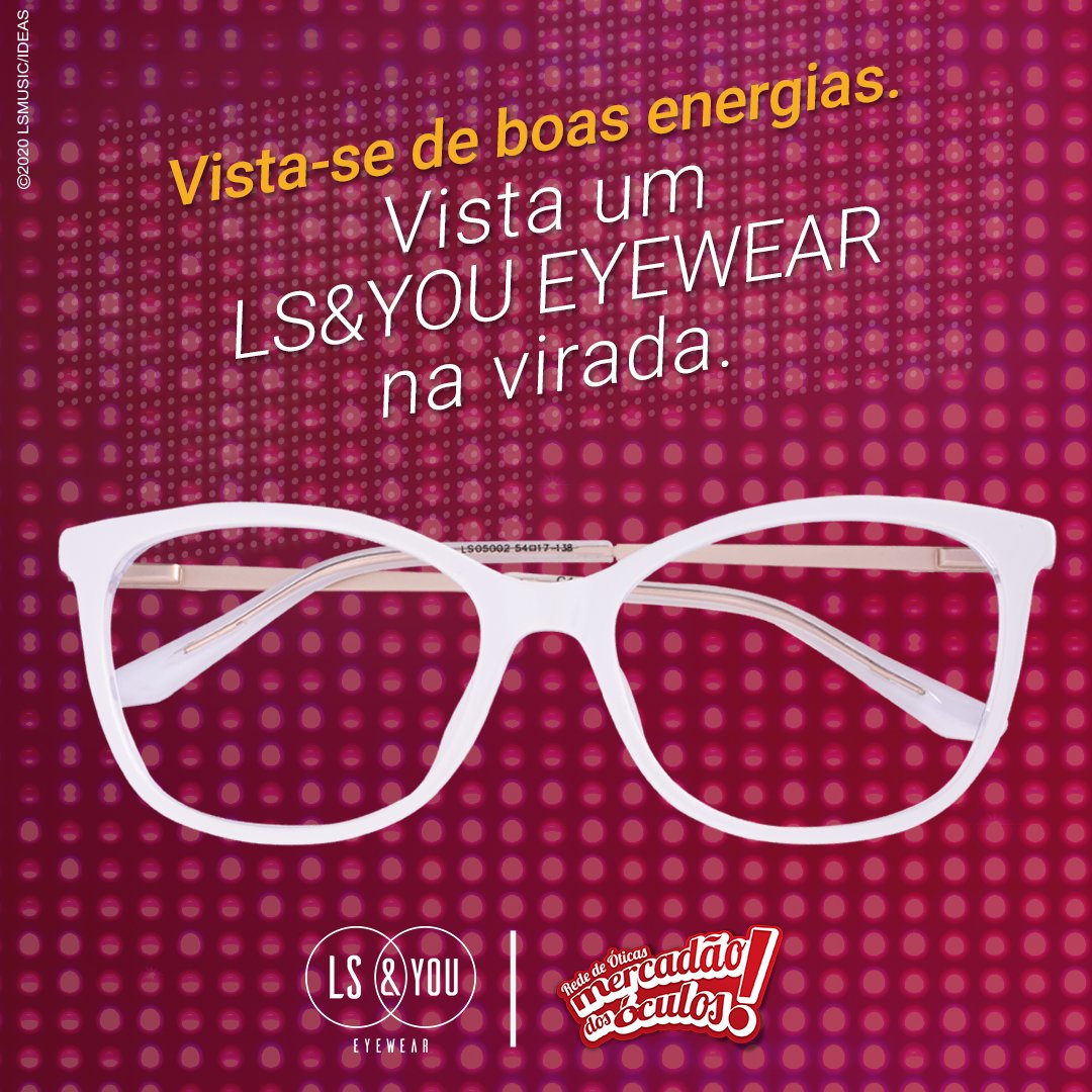 OficialMdo's tweet photo. Se o desejo é paixão, vai de vermelho. Mais prosperidade? Escolha o amarelo. Autoestima baixa pede um lilás básico. Para colorir ainda mais a sua vida em 2020, um LS&YOU EYEWEAR. Um Ano Novo de grandes alegrias para todos!
#anonovo #2020 #lsyoueyewear #luansantana #luanaticos https://t.co/erec38vBzp