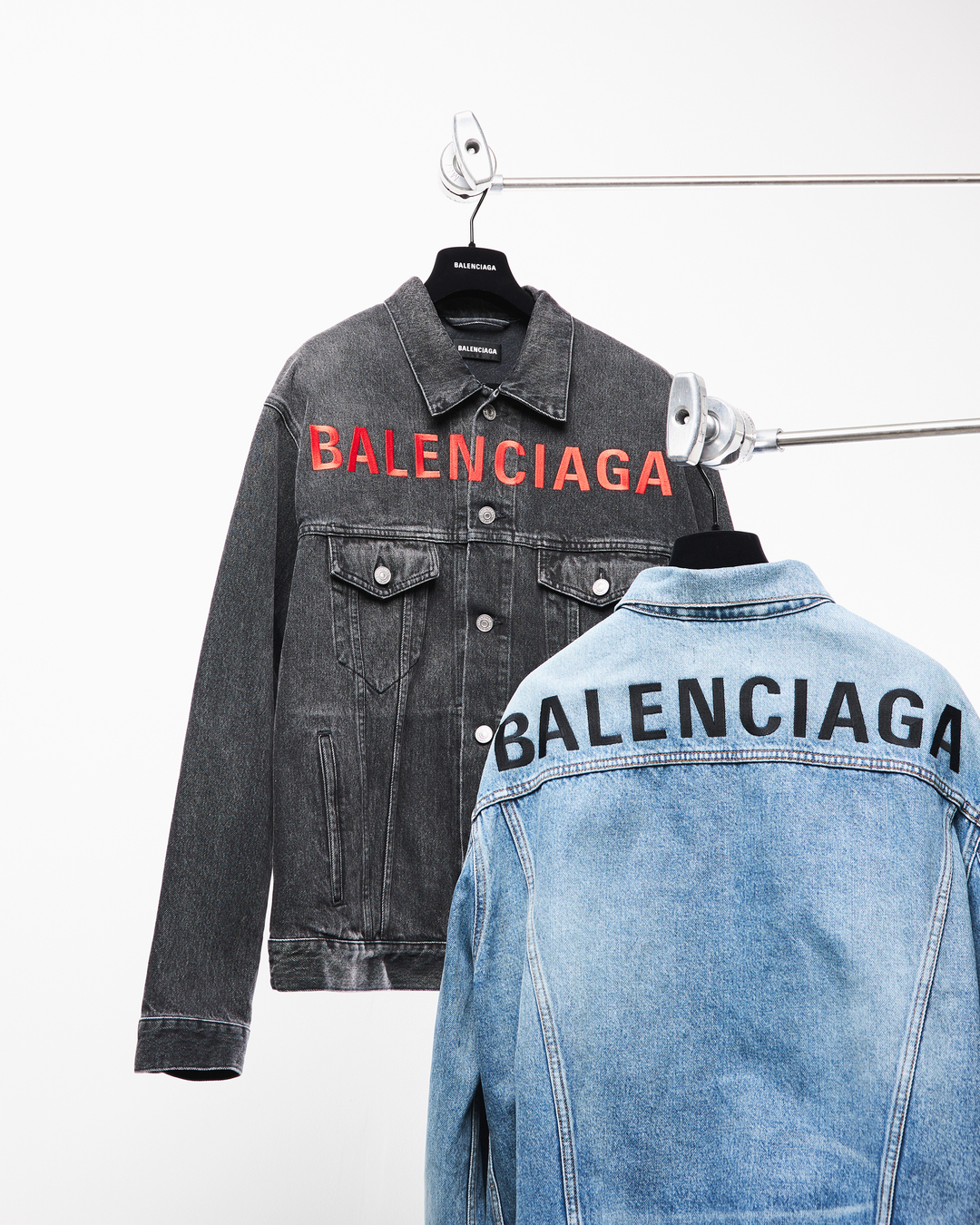 END. on Twitter: "The @balenciaga Embroidered Back Logo Denim Jacket,  available in selected stores (Newcastle &amp; Glasgow) this weekend. # balenciaga https://t.co/YCBOpSjTcB" / Twitter
