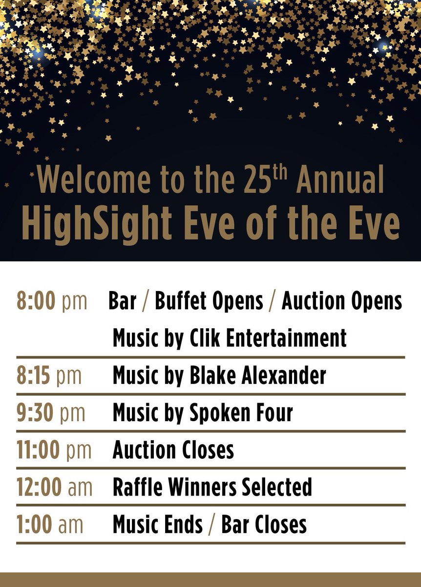 HighSightChi's tweet photo. The EVE of the EVE takes place TONIGHT, December 30. Great food, an open bar, live music...eat, drink, and dance as you ring in 2020...one night early.
Details and tickets: https://t.co/1HZ0ubSYbL
#eveoftheeve #highsight #goanothermile https://t.co/hsoNCRXb4B