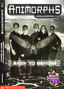  #Animorphs #BackToBeforeBoy accepts deal with advanced alien to turn back time to before he &his pals became superheros.Timid boy joins cult & is killed.Deer alien goes on live tv.Slug aliens begin violent invasion in lieu of secret one.Girl has time powers so everything reverts