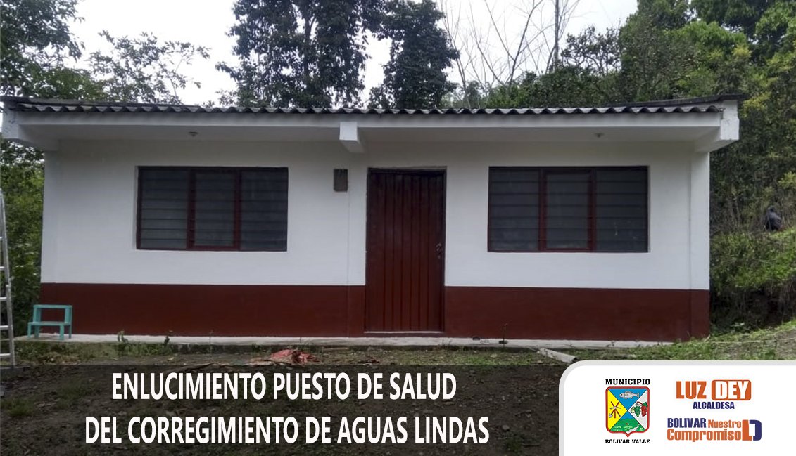 bnc2023's tweet photo. ENLUCIMIENTO PUESTO DE SALUD DEL CORREGIMIENTO DE AGUAS LINDAS
La Alcaldía Municipal a través de la Secretaría de Obras Públicas, adelantaron trabajos de enlucimiento del Puesto de Salud del Corregimiento de Aguas Lindas. 
#BolivarNuestroCompromiso
https://t.co/h3YvooFrPg https://t.co/yCdkUo0BzC