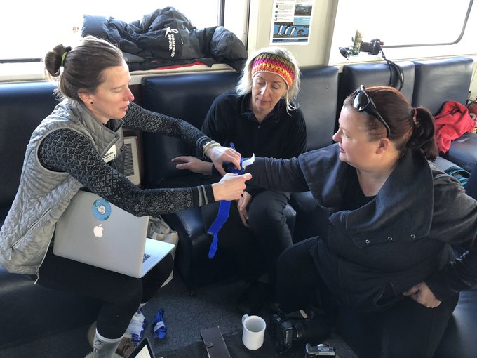 #StopTheBleed course taught en route to Antarctica