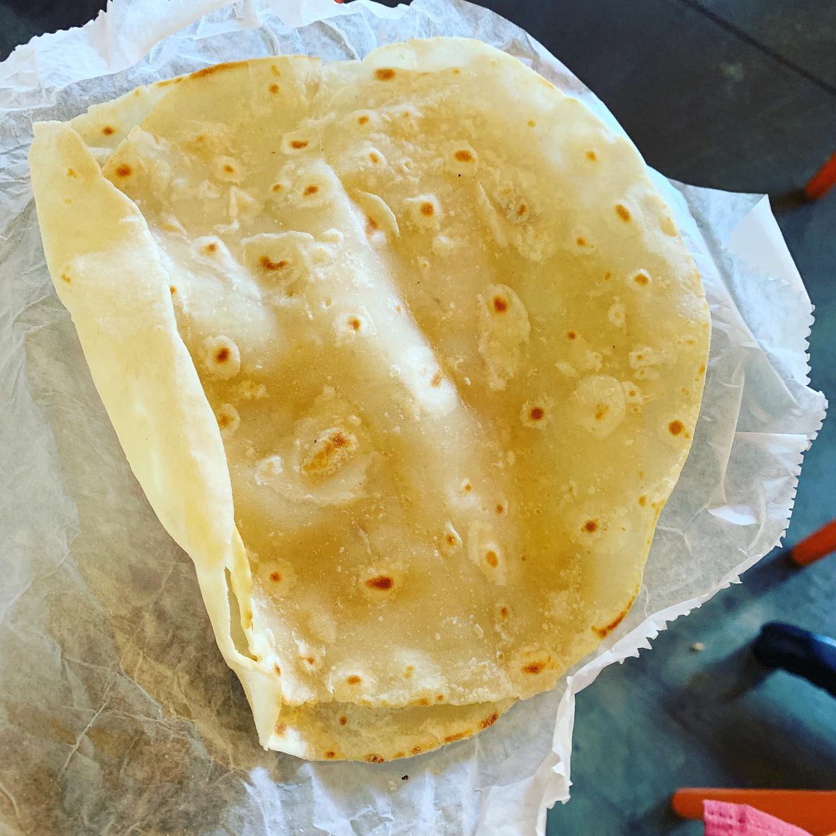 drcompton's tweet photo. Fresh tortillas and chili lime butter... may stick with reg butter in future... #tryinnewthings #cadentea #withlovedetx https://t.co/JHMu4QYIhO