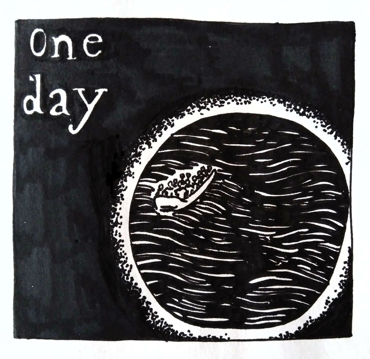 One day -- just over 24 hours to reach our goal on our <a href="/GlobalGiving/">GlobalGiving</a> campaign in 2019. One day, we hope that we will no longer be needed here in #Greece, on the shore and the mainland. Until then, help us stay. #BeyondTheShore (Artwork by Hannah Nomis) globalgiving.org/projects/beyon…