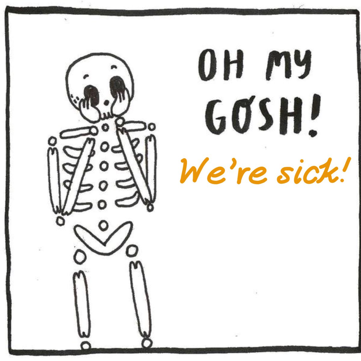 We’re #downwiththesickness and have to skip our posting schedule due to illness this time- sorry everyone! We’ll be back up and running soon! 👻