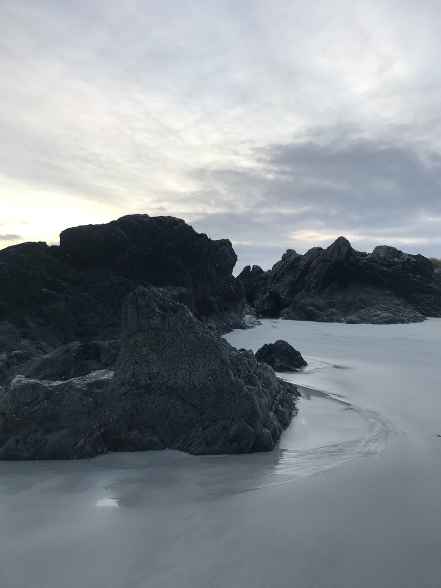 Day’s end, our Island’s north end, nearly year’s end #Iona #time #endless