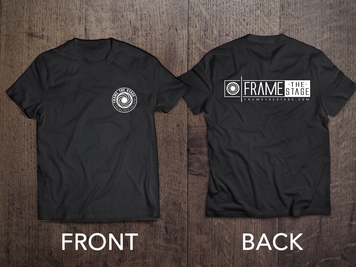 FrameTheStage's tweet photo. We have a new t-shirt for sale! Get yours now and help us continue spreading the word of awesome music!

➡️ https://t.co/WY9tA10N2D

#FrameTheStage #musicblog #localmusic #supportlocal #hardcore #posthardcore #poppunk #emo #metal #metalcore #poprock #rock #punk #music https://t.co/en6fQjL3tI