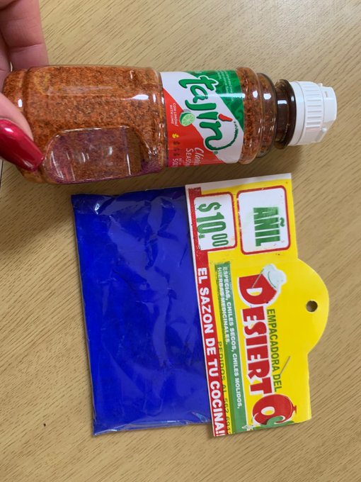 My Mexican fans what is the blue spice good on?! https://t.co/jSoN6dwuzU<a href="/tag/ieatthemall"class="tags"><span>#ieatthemall</span></a>