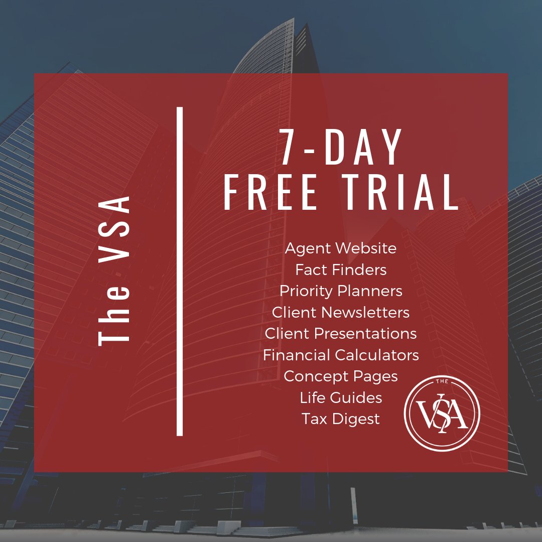 Did you know The VSA offers a 7-day Free Trial?  Take advantage of it here okt.to/dJhXta